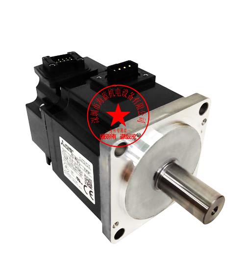 HG-MR13電機小容量低慣量,100W三菱伺服電機,驅動三菱驅動器MR-J4-10A,MR-J4W2